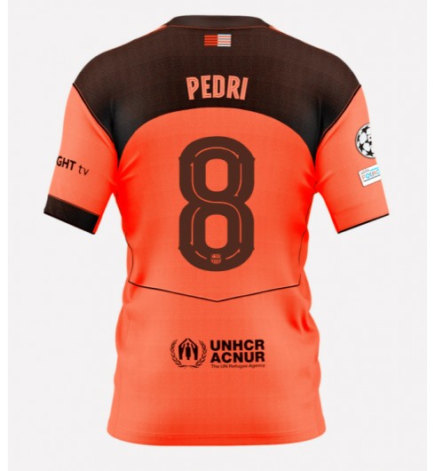 Moške Nogometnih dresov Barcelona Pedri Gonzalez #8 Tretji 2025-26 Kratki rokavi Moške Nogometnih dresov Barcelona Pedri Gonzalez #8 Tretji 2025-26 Kratki rokavi